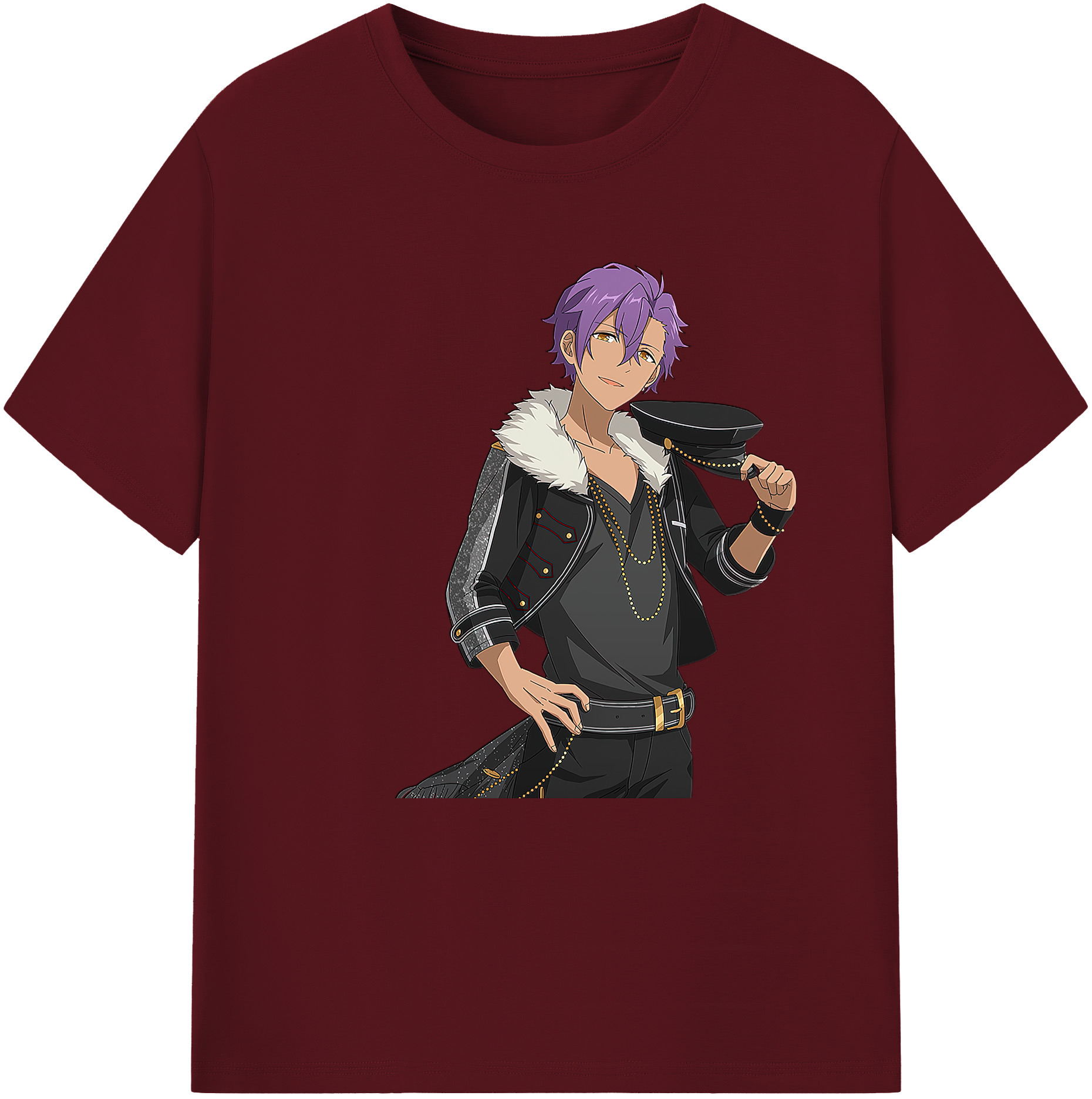 （画像用） あんさんぶるスターズ! Ensemble Stars 綿100％半袖Tシャツ（フロントプリント）